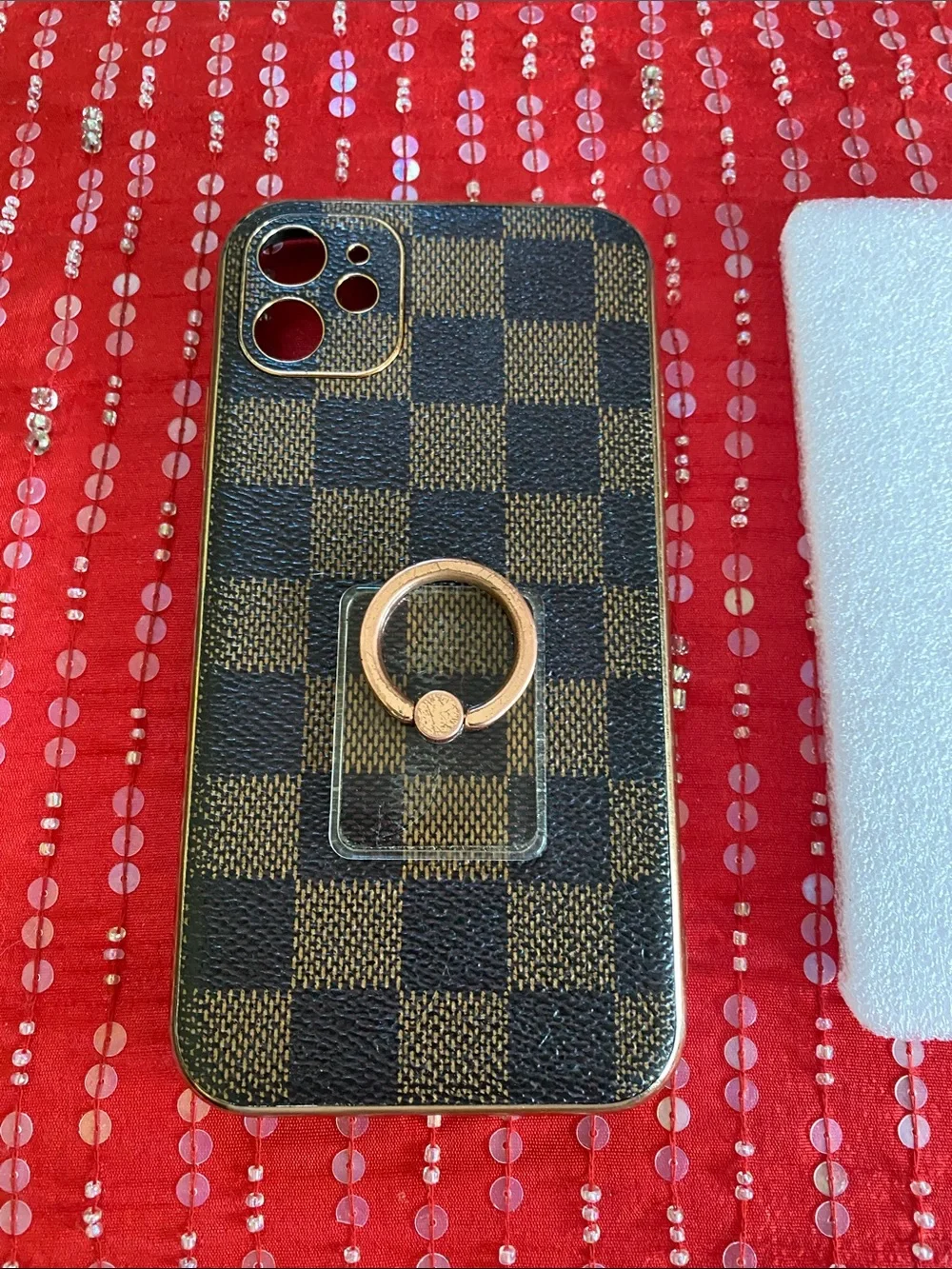 Designer Inspired I Phone Case in Used Condition
